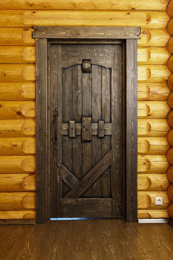 Дверь из массива сосны №2 Межкомнатная