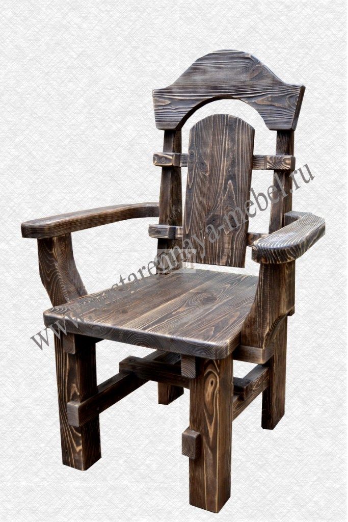 Кресло из дерева №3
